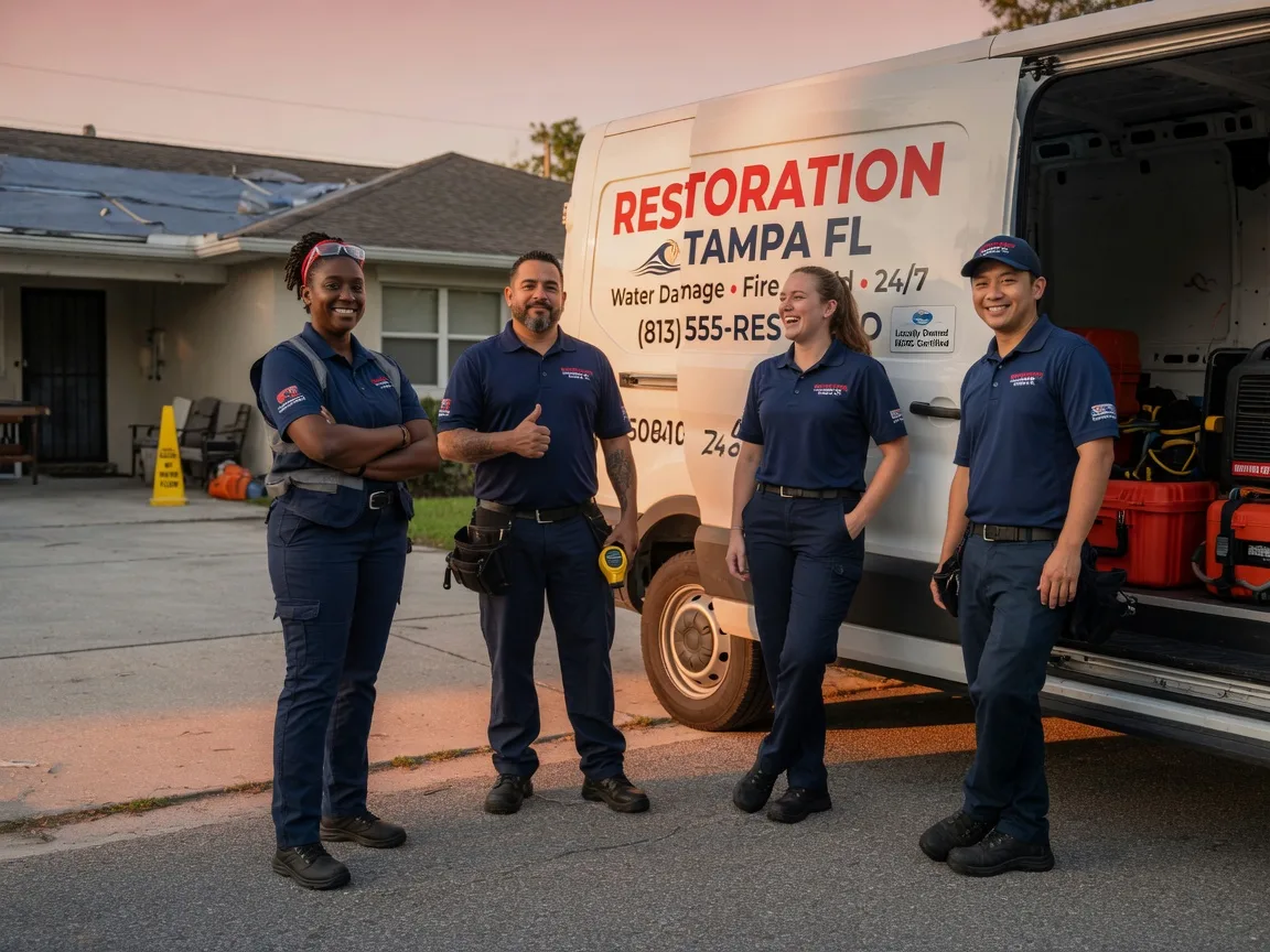 Water Damage Restoration company in Shamrock, OK
